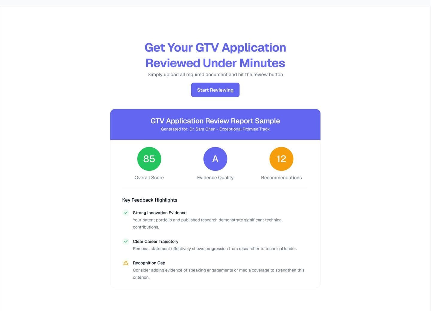 GTV Reviewer screenshot 2