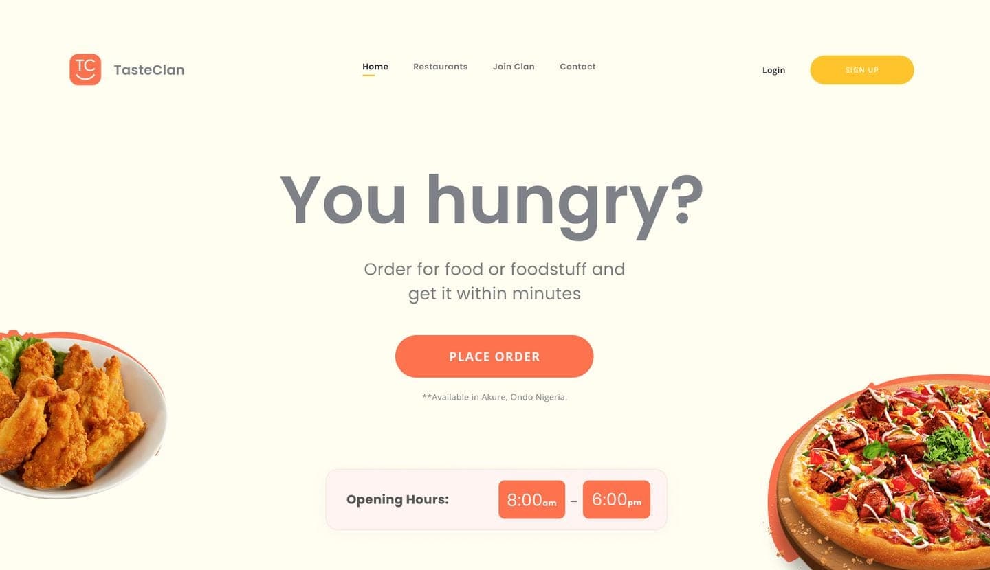 TasteClan screenshot 1